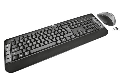Trust Tecla keyboard Mouse included RF Wireless – image 2
