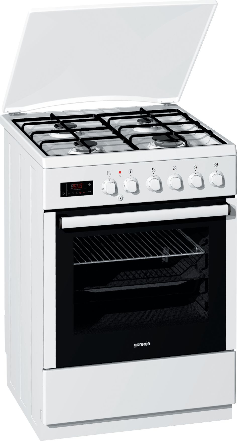 Gorenje K65303AW cooker Freestanding cooker Electric Gas White