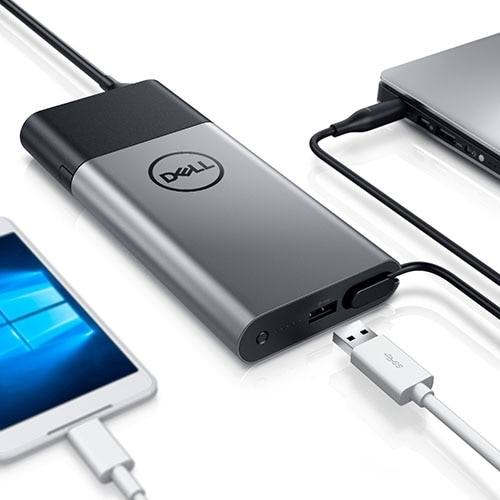 Dell 450-AGHK power adapter/inverter Universal Black, Silver – image 2