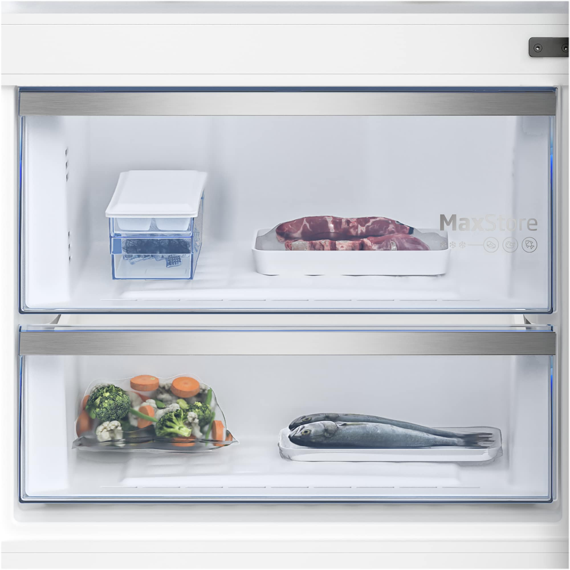 Beko B7RCNE595ZXPW combi-fridge Freestanding – image 6