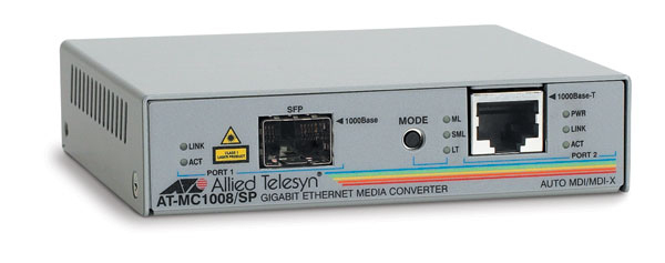 Allied Telesis AT-MC1008/SP network media converter 1000 Mbit/s