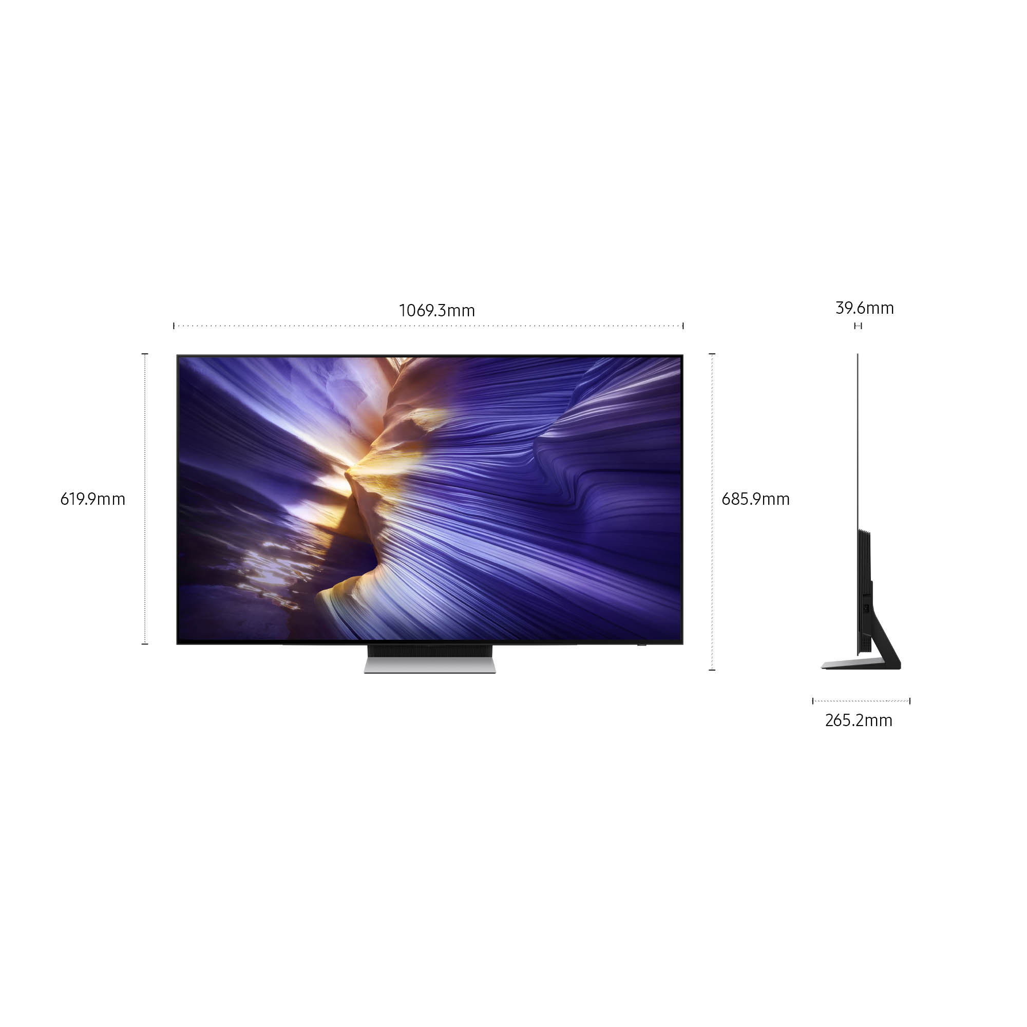 TV Samsung OLED QE48S90FAEXZT 48 4K Smart TV WiFi HDR10 AMD FreeSync — photo 4