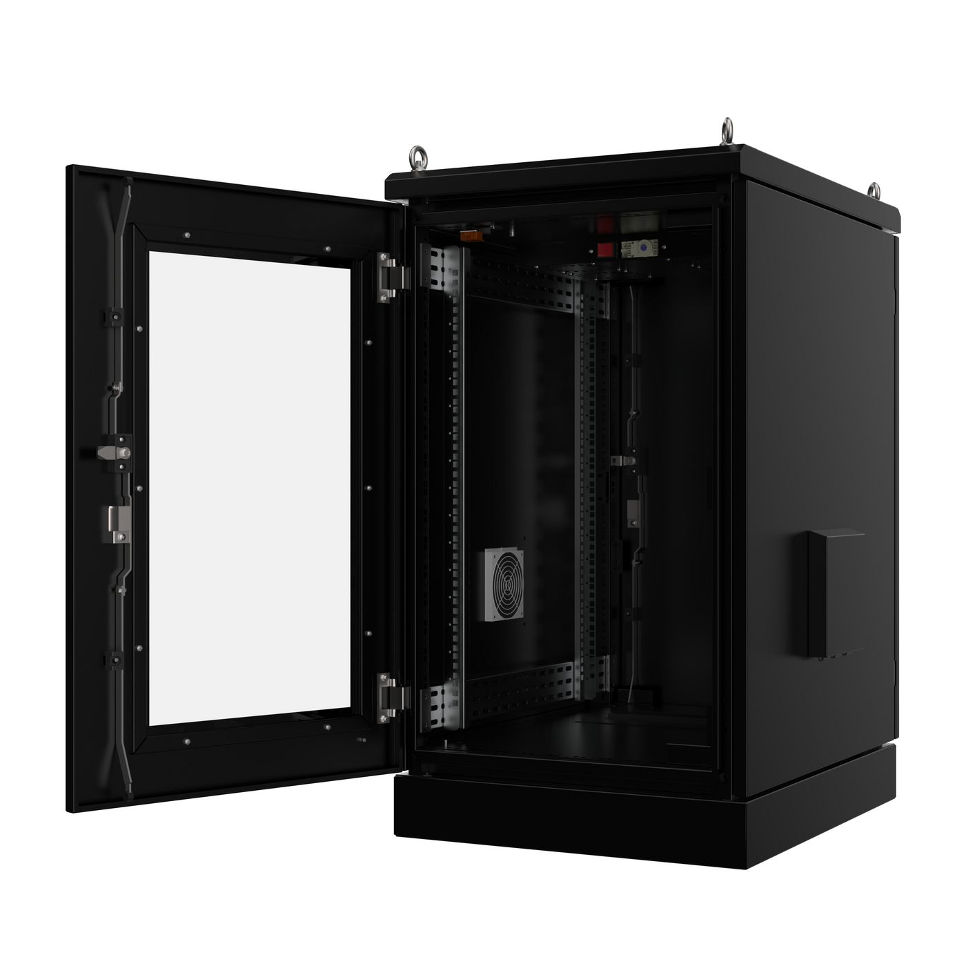 Lanview RDLIP55G16U68B rack cabinet 16U Black – image 2