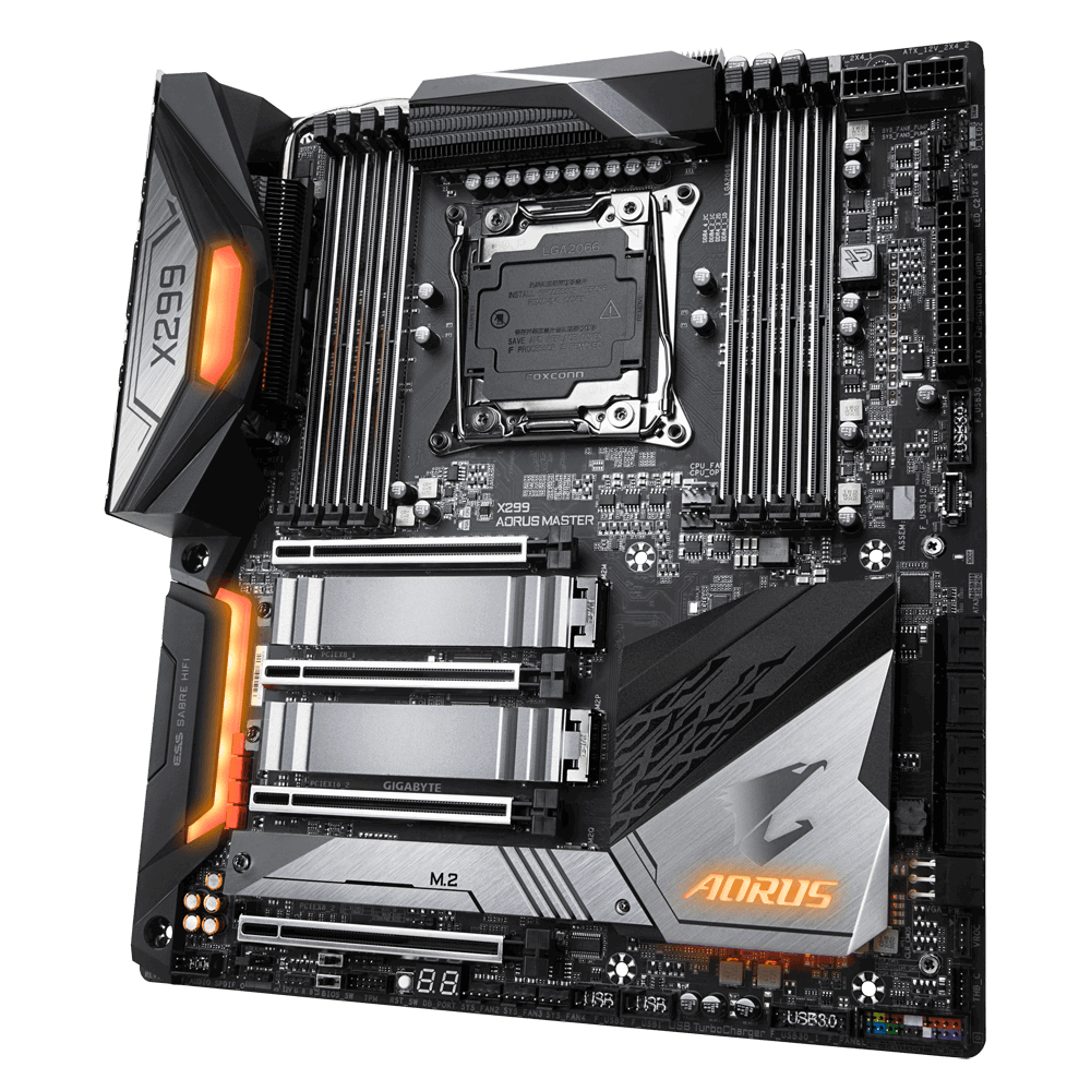 GIGABYTE X299 AORUS MASTER (rev. 1.0) – image 3