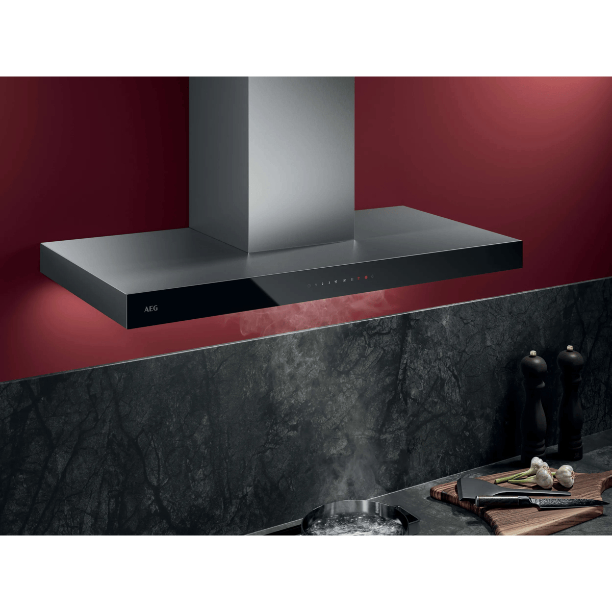 AEG GB67D91HL Wall-mounted Black, Stainless steel 600 m³/h – image 7