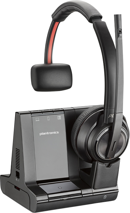 HP Poly Savi 8210 UC DECT USB-C Headset – image 2