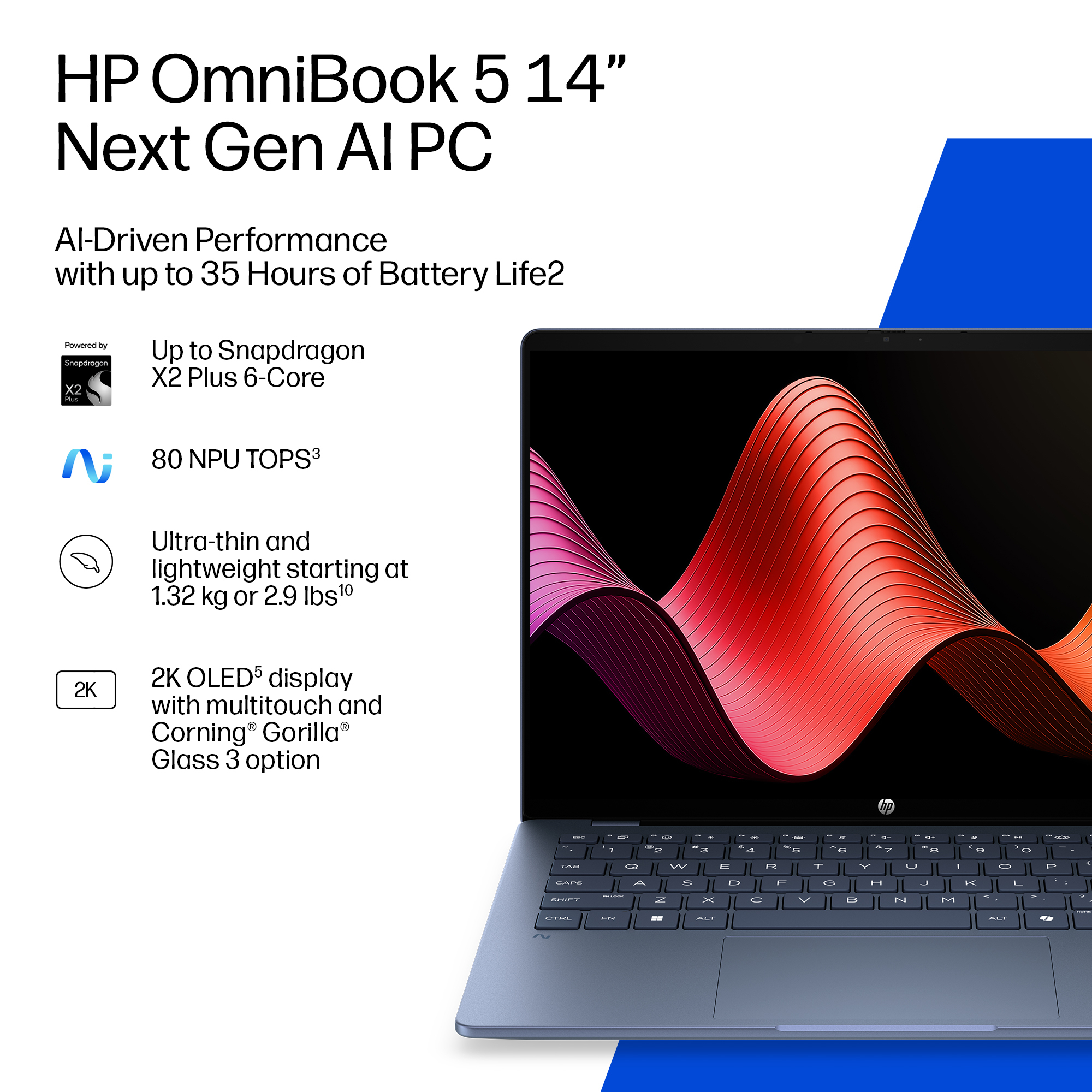 HP DQ8H7EA laptop Copilot+ PC – image 4