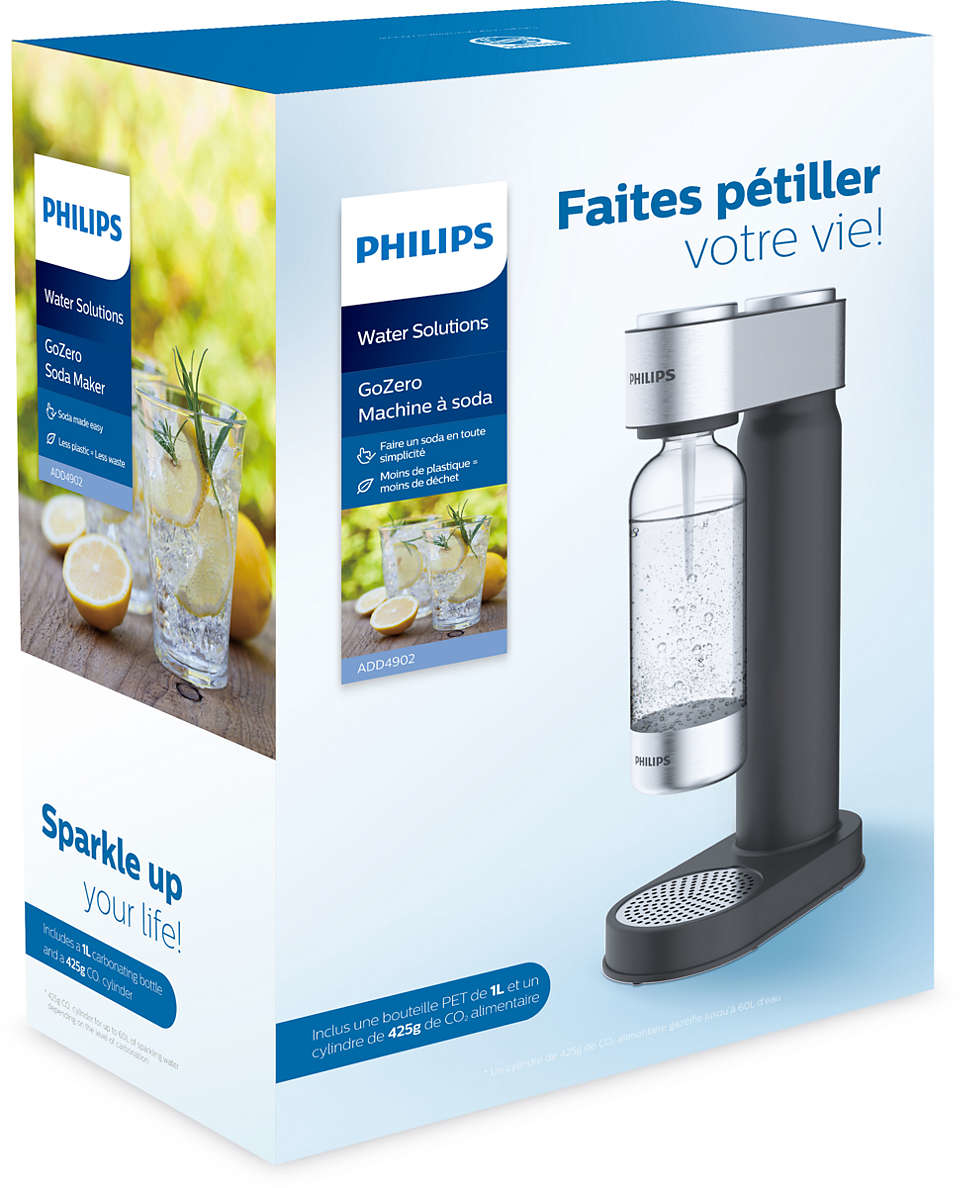Philips ADD4902BK/10 carbonator Plastic Black – image 7