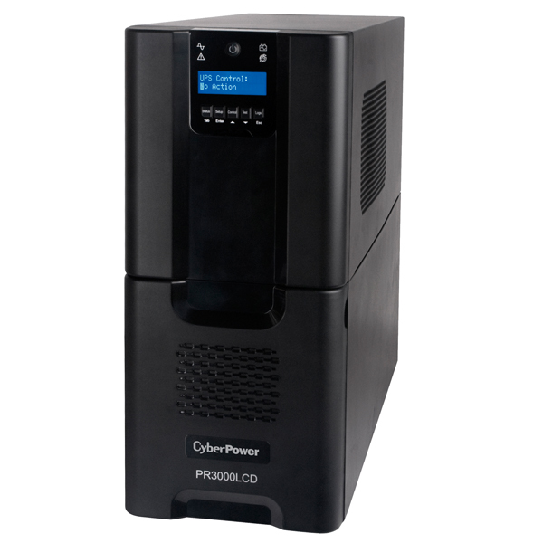 CyberPower PR3000LCD uninterruptible power supply (UPS) 3 kVA