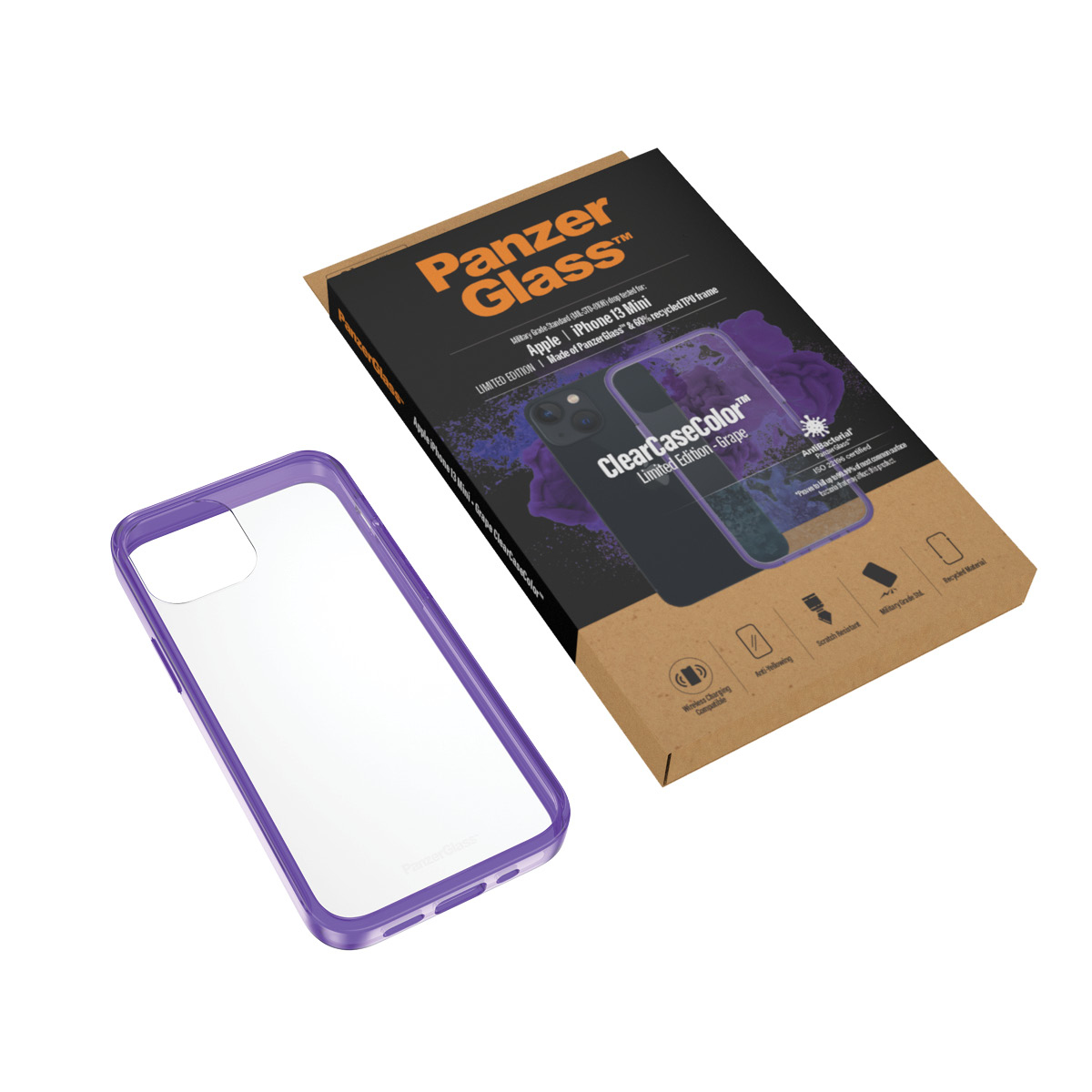 PanzerGlass ® ClearCaseColor™ iPhone 13 Mini - Grape – image 5