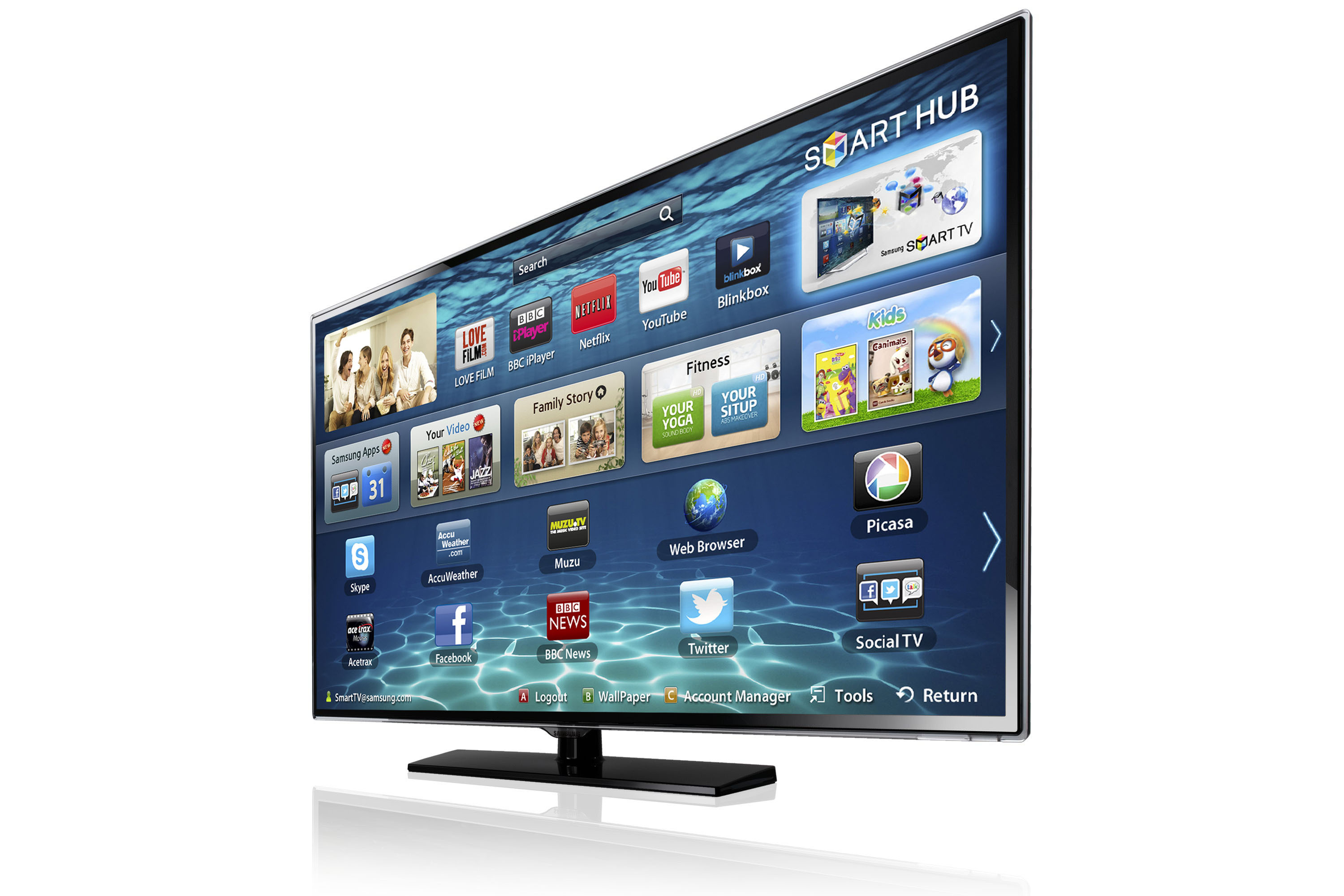 Samsung UE32ES5500K 81.3 cm (32") Full HD Smart TV Black – image 2