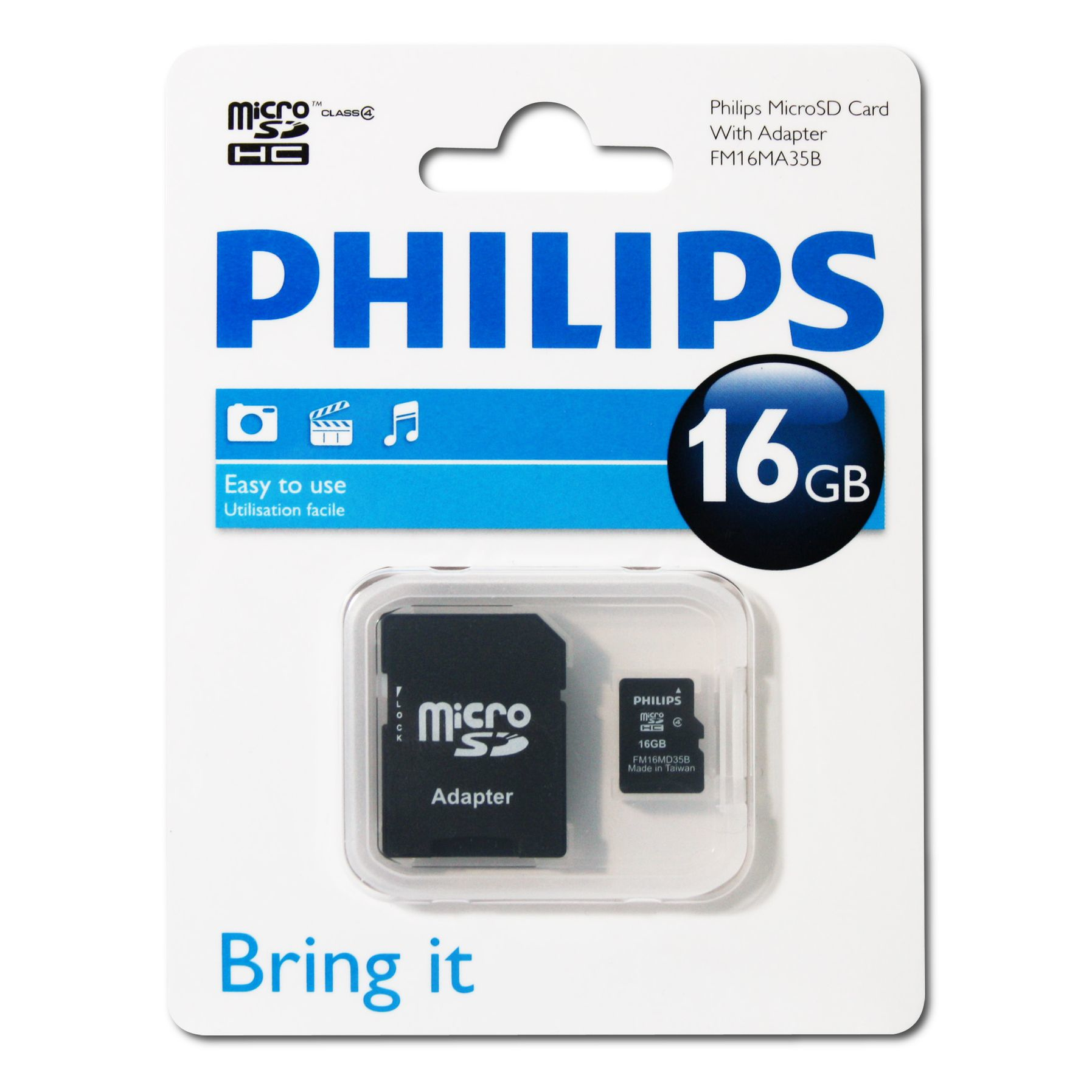 Philips Micro SD cards FM16MA35B/10