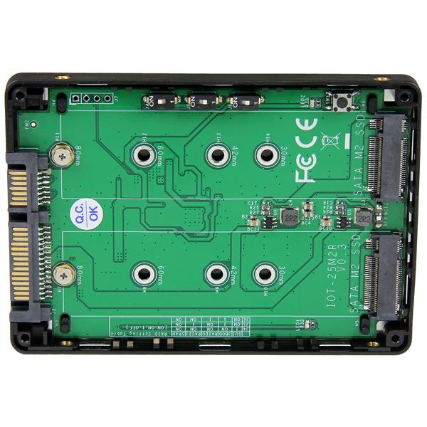 StarTech.com Dual M.2 NGFF SATA Adapter with RAID – image 3