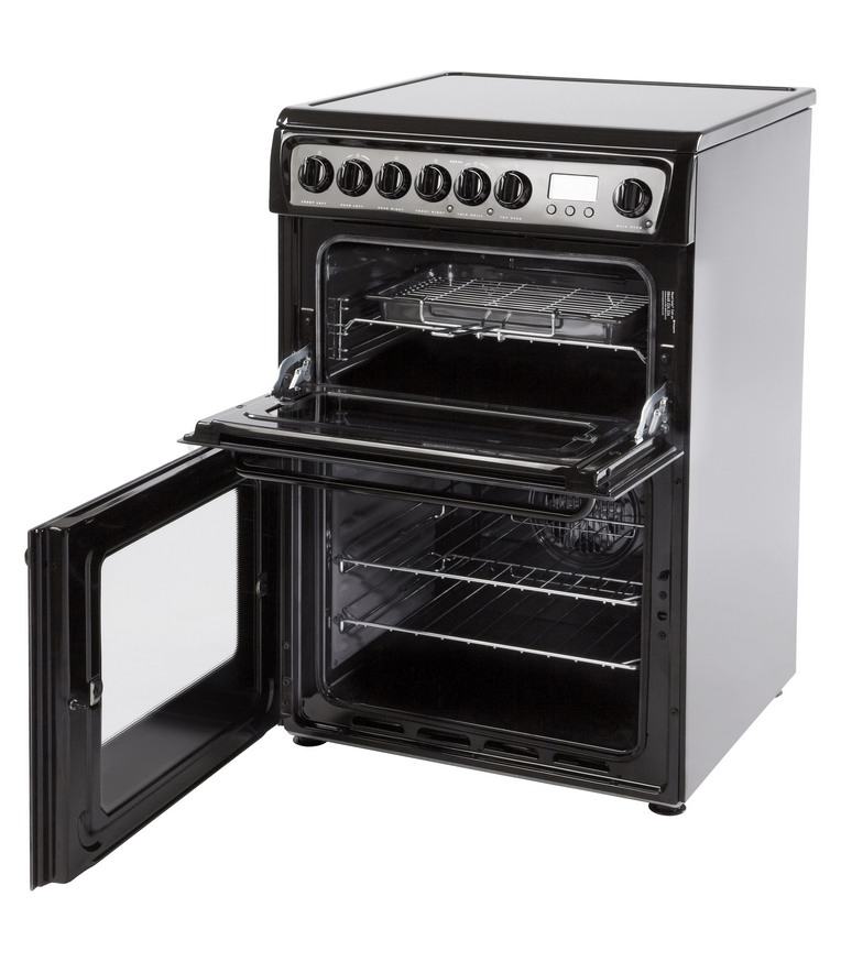 Hotpoint HAE60KS cooker Freestanding cooker Electric Ceramic hob Black – image 4