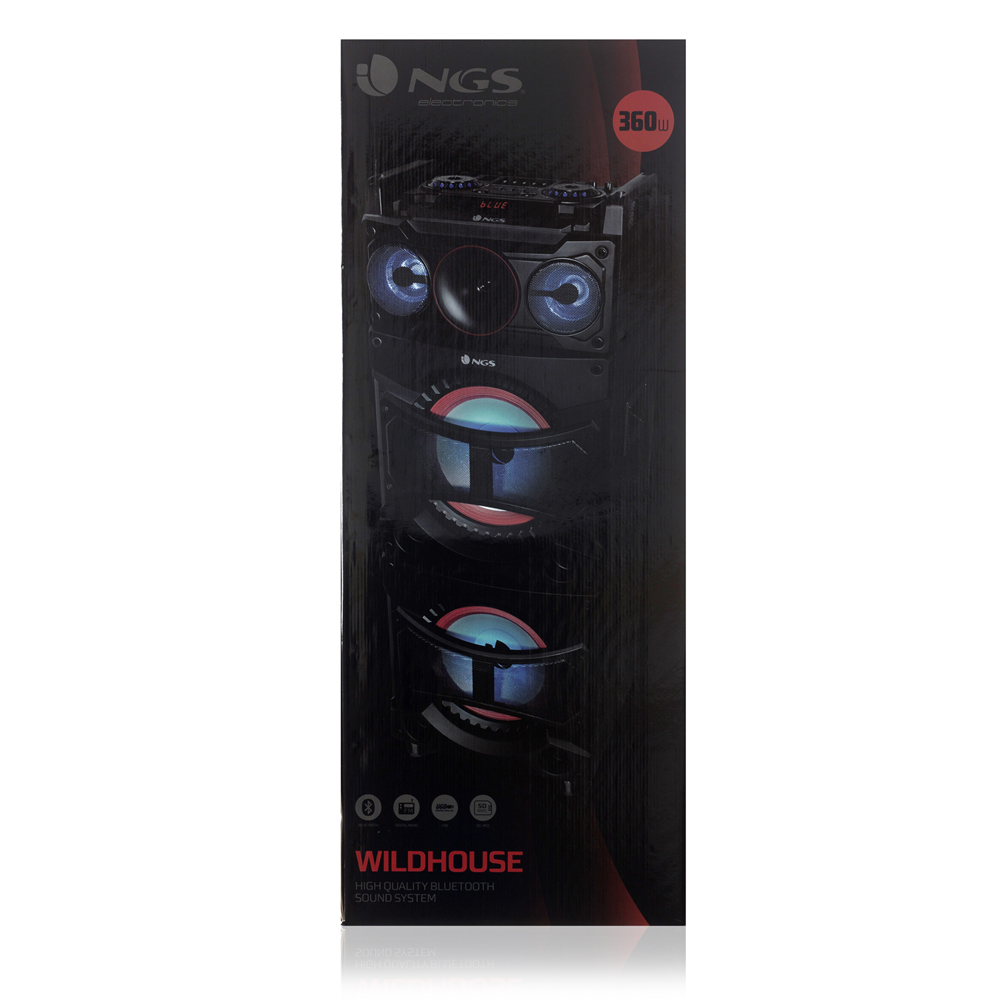 NGS WILDHOUSE portable/party speaker Black – image 6