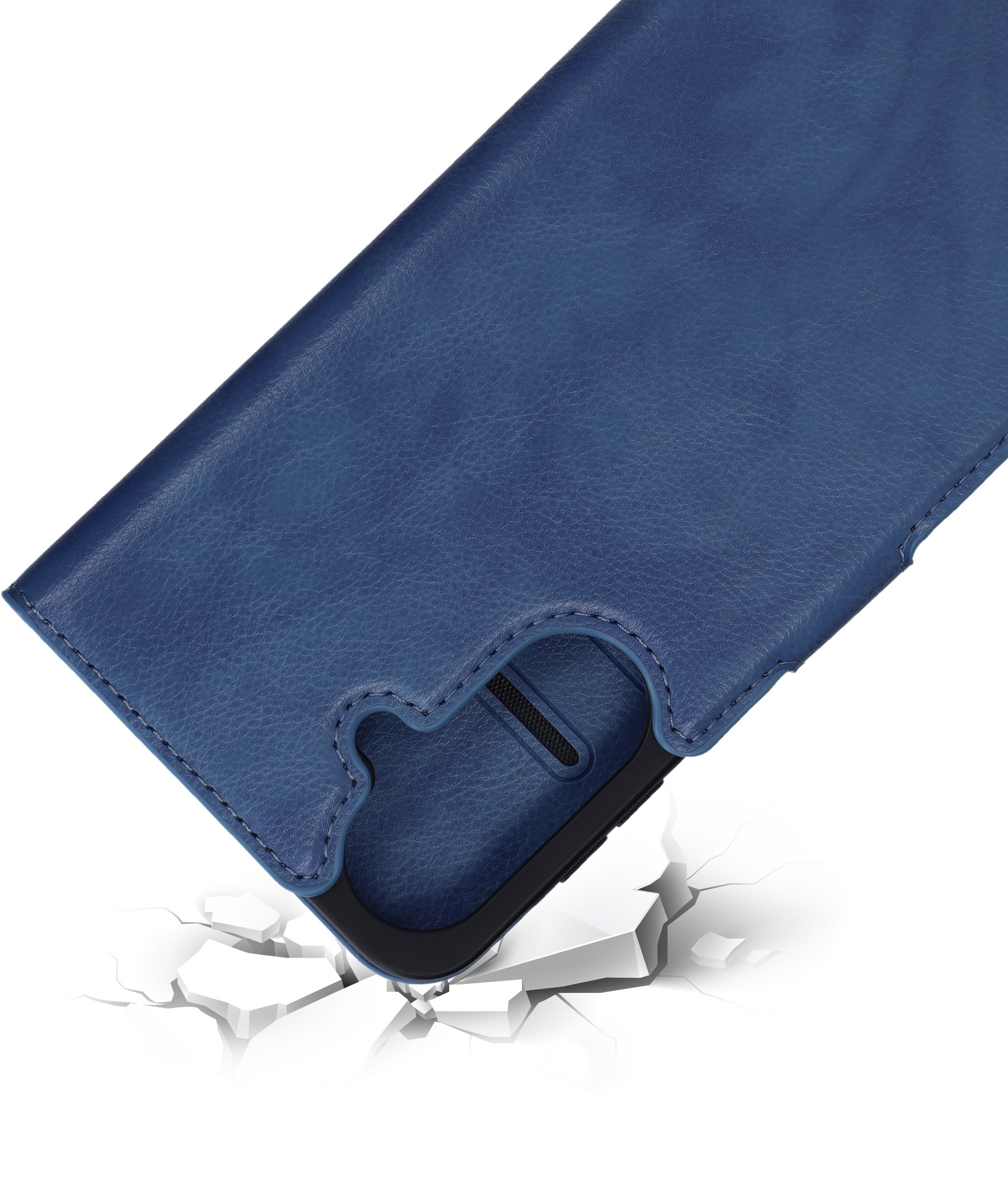 Mobiparts Classic Wallet Case Samsung Galaxy A37 Steel Blue – image 2