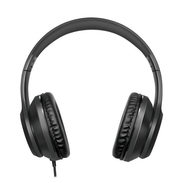 LogiLink HS0053 headphones/headset Wired Head-band Calls/Music Black, Silver – image 2