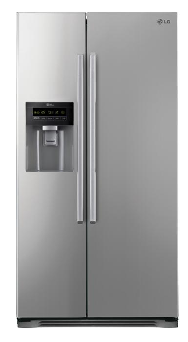 LG GS3159PVPV side-by-side refrigerator Freestanding Silver – image 1