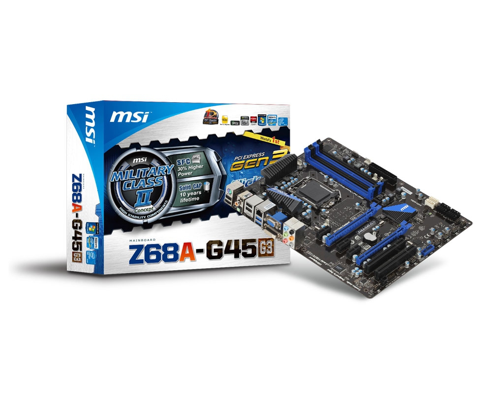 MSI Z68A-G45 (G3) – image 5
