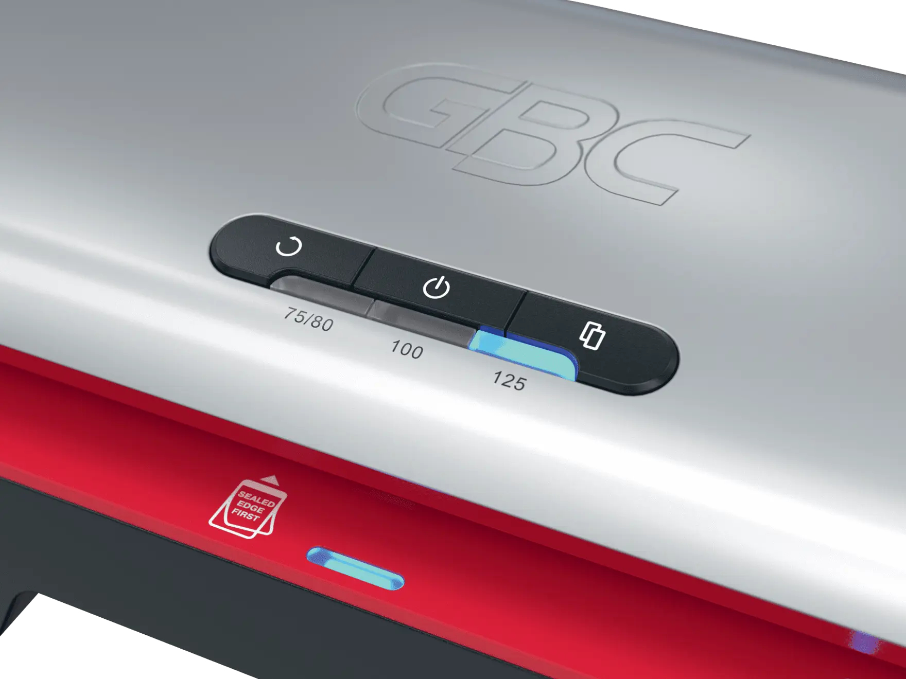 Resim GBC 250HS Sıcak Laminatör 33 cm A3 2 Silindir
