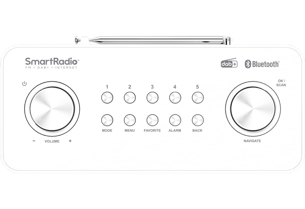 Kenwood CR-ST100S-W radio Internet White – image 2