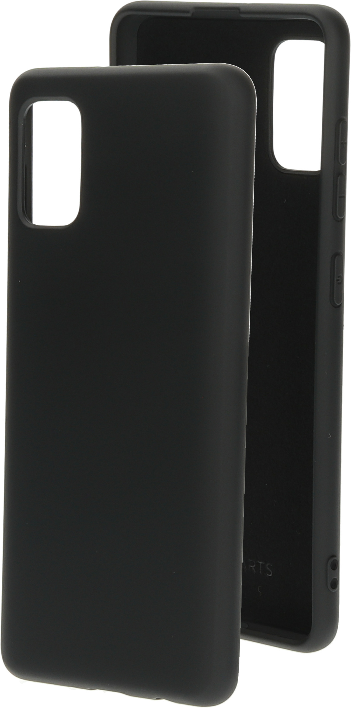 Mobiparts Silicone Cover Samsung Galaxy A41 (2020) Black – image 1
