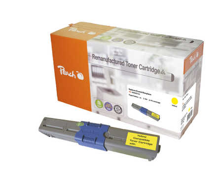Peach PT406 toner cartridge 1 pc(s) Yellow
