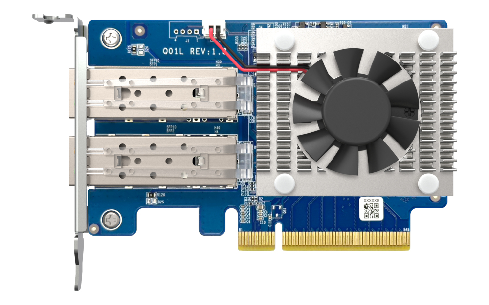 QNAP QXG-10G2SF-NXE Dual-Port SFP+ 10GbE Network Expansion Card