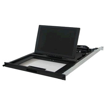 Lenovo 1U 17" Flat Panel console Kit w/ Optical Drive Bay