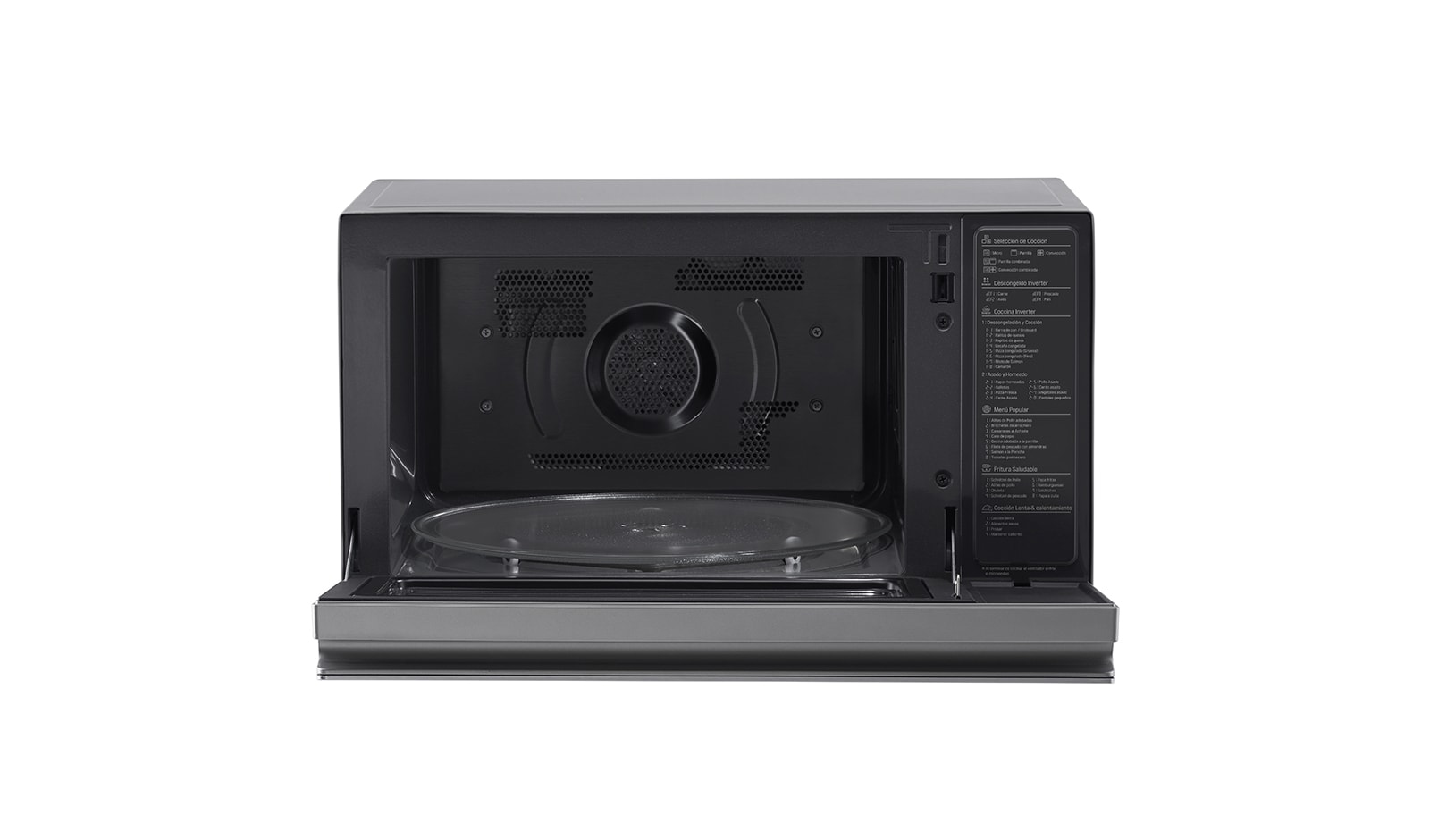 LG MJ1466APR microwave Grey Combination microwave Countertop – image 5