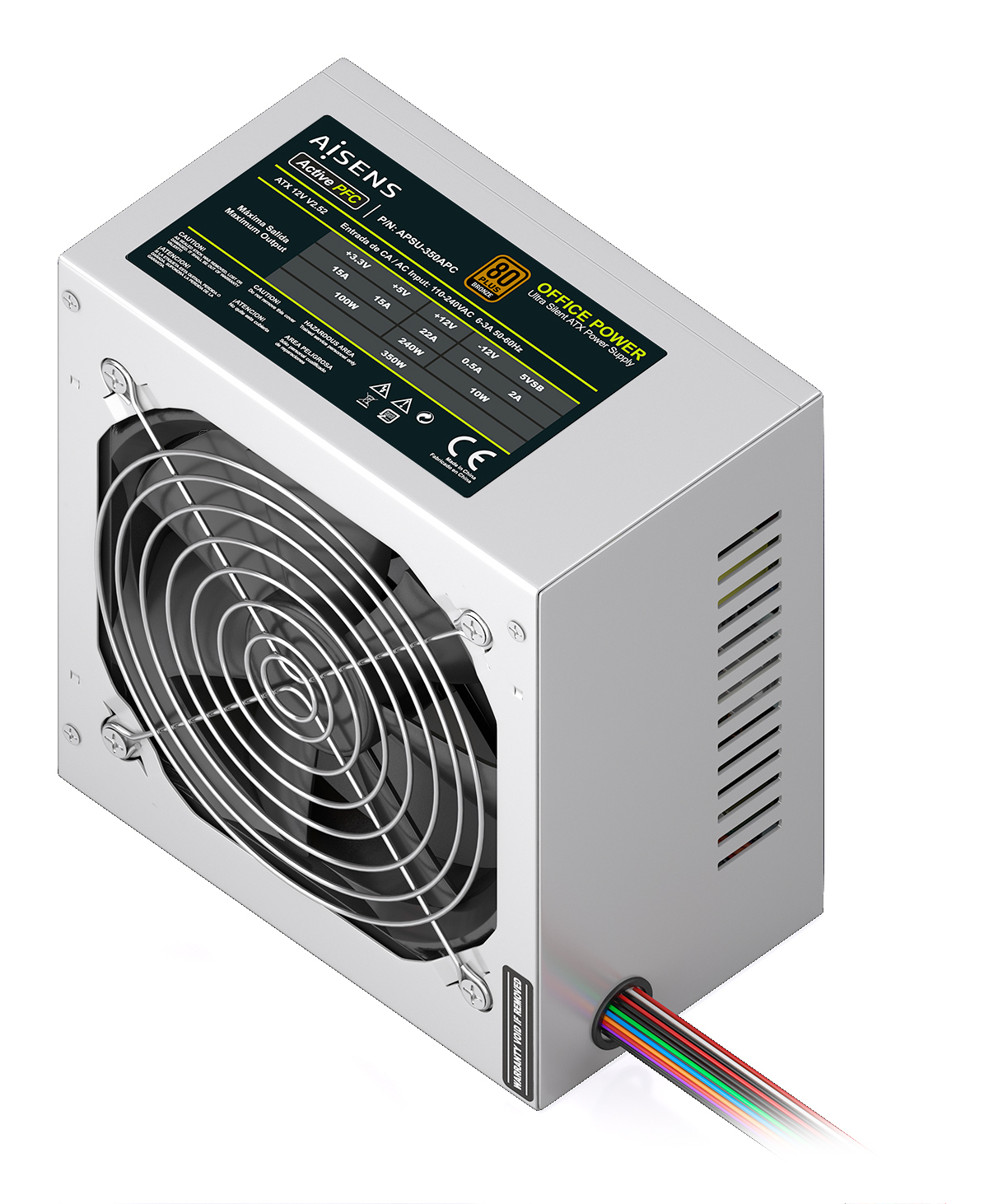 AISENS APSU-350APC power supply unit – image 1