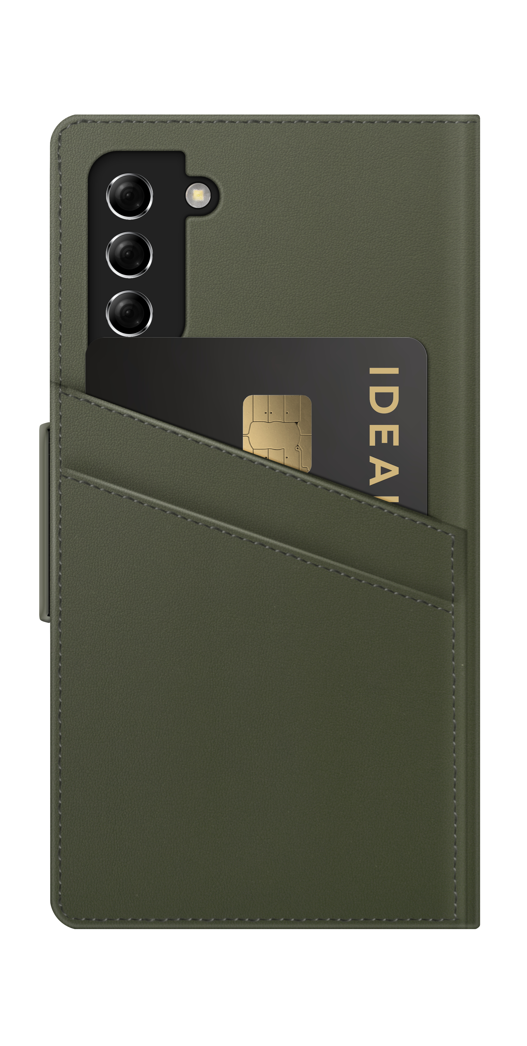 iDeal of Sweden Atelier Wallet Galaxy S21 Intense Khaki – image 3