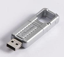 Verbatim 4GB Carabiner USB Drive – image 2
