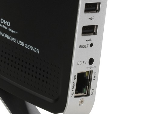 i-tec LAN2USB4 interface hub Black, Silver – image 3