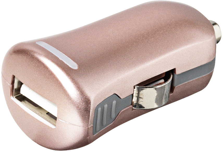 eSTUFF ES80101-ROSE mobile device charger GPS, Headphones, Headset, Mobile phone, Power bank, Smartphone, Tablet Rose gold Cigar lighter Auto