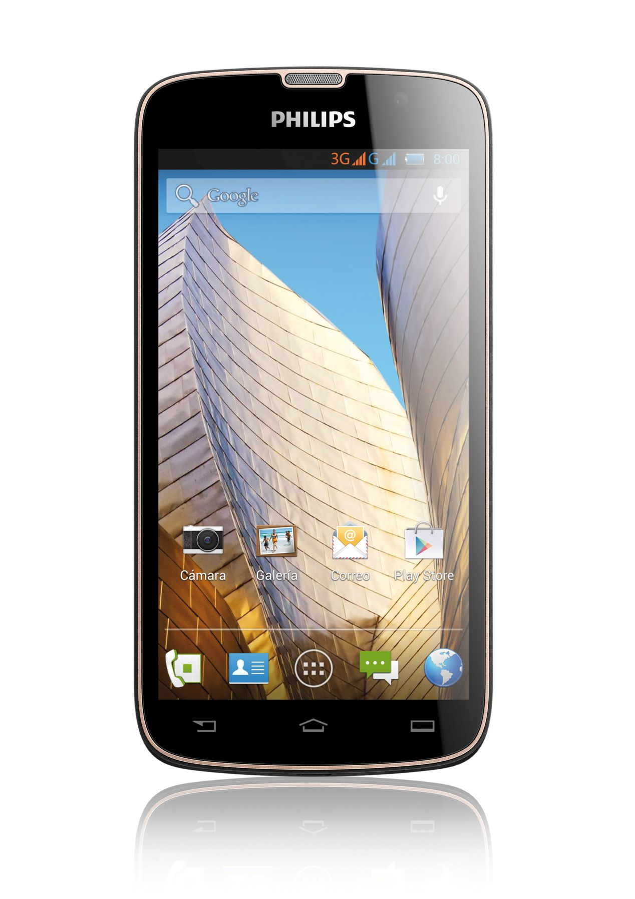 Philips Xenium CTW8555GY/77 smartphone – image 2