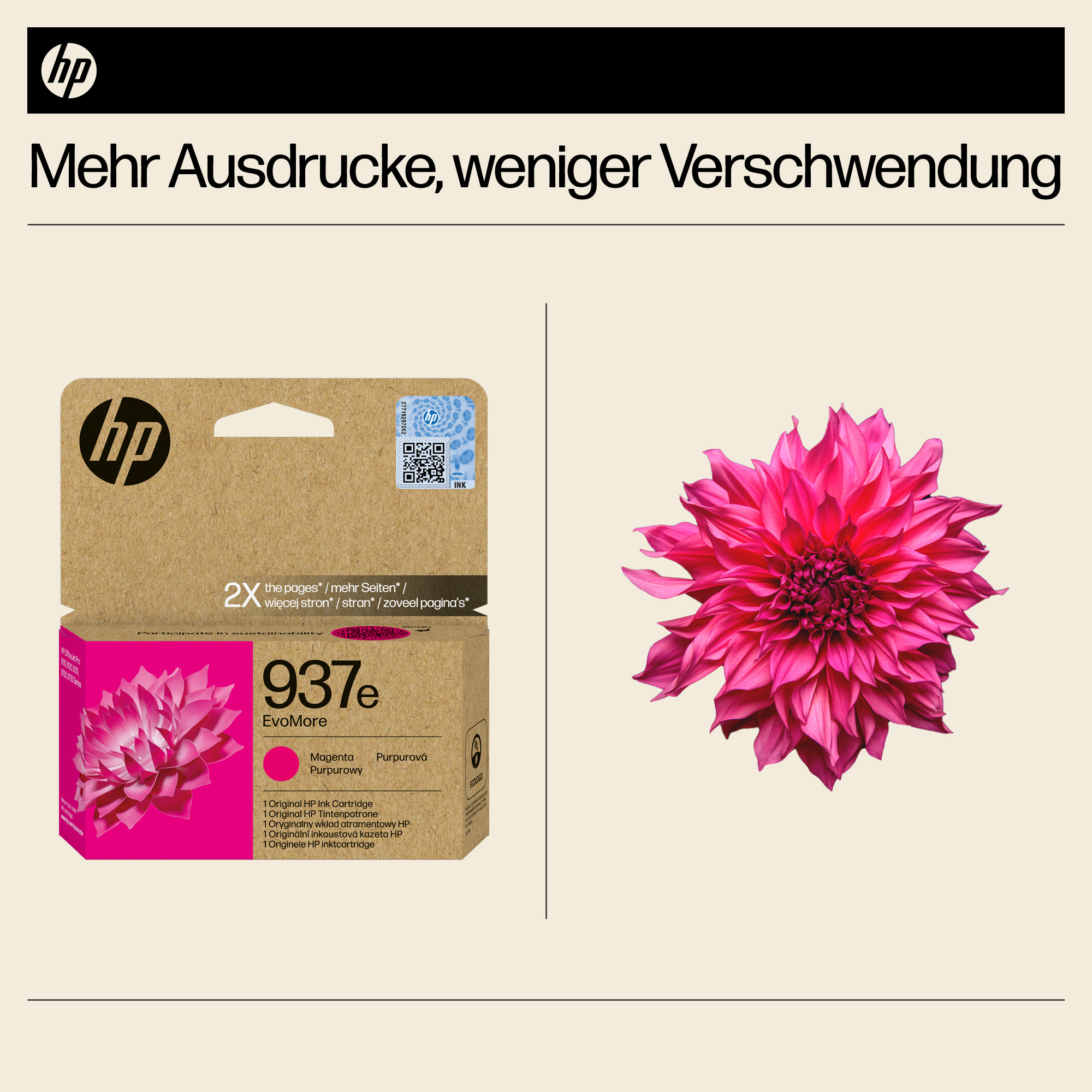 937e EvoMore Magenta Original Druckerpatrone