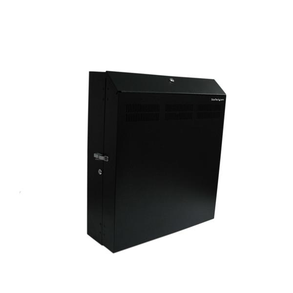 StarTech.com 4U 19in Secure Horizontal Wall Mountable Server Rack - 2 Fans Included – image 1