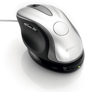 Verbatim Wireless Rechargeable Desktop Laser Mouse