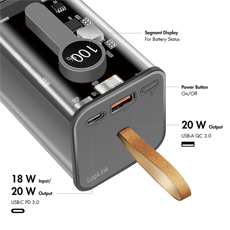LogiLink PA0307 power bank – image 4
