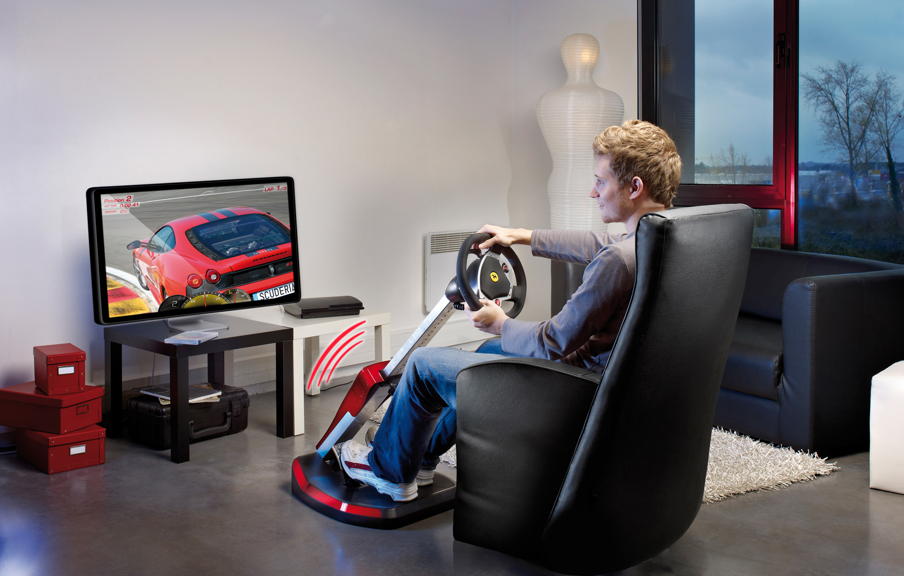 Thrustmaster Ferrari Wireless GT Cockpit 430 Scuderia Edition – image 9