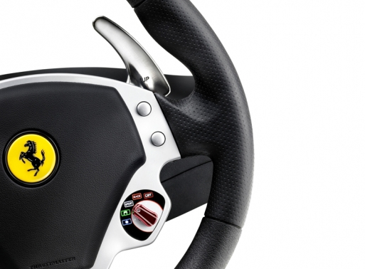 Thrustmaster AC-F430FFBP3 Gaming Controller Black, Silver Steering wheel + Pedals Analogue / Digital PC, Playstation 3 – image 3