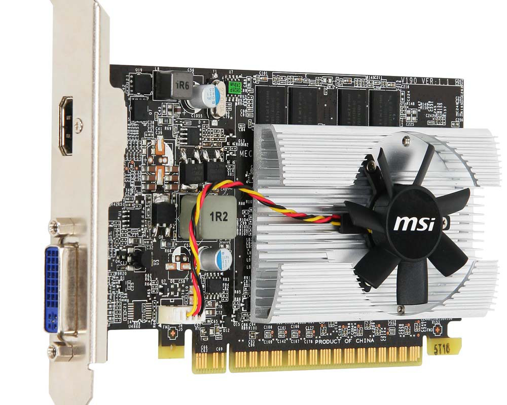 MSI N210-MD512 graphics card NVIDIA GeForce 210 GDDR2 – image 2