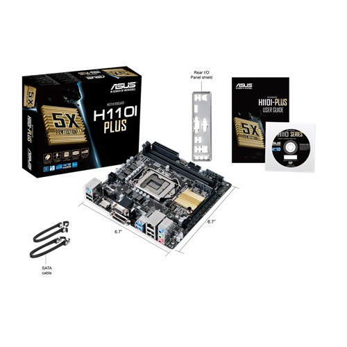 ASUS H110I-Plus Intel® H110 LGA 1151 (Socket H4) mini ITX – image 4