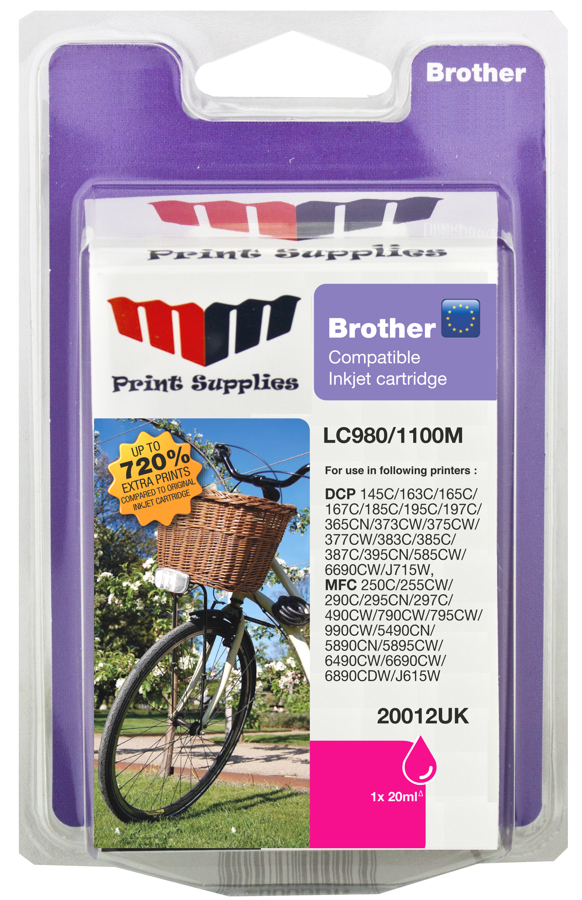 MM 20012UK ink cartridge 1 pc(s) High (XL) Yield Magenta