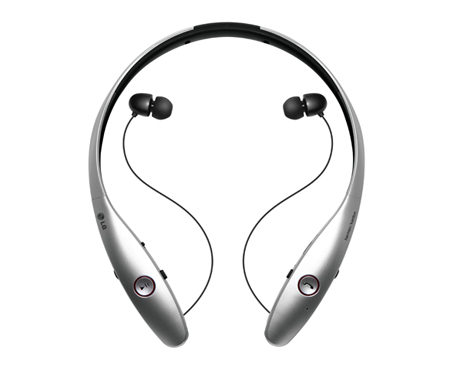 LG HBS-900 Headset Wireless Head-band, In-ear Calls/Music Micro-USB Bluetooth Silver – image 2