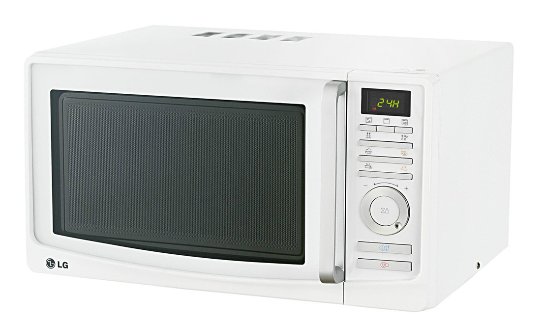 LG MH-6693W microwave White Countertop