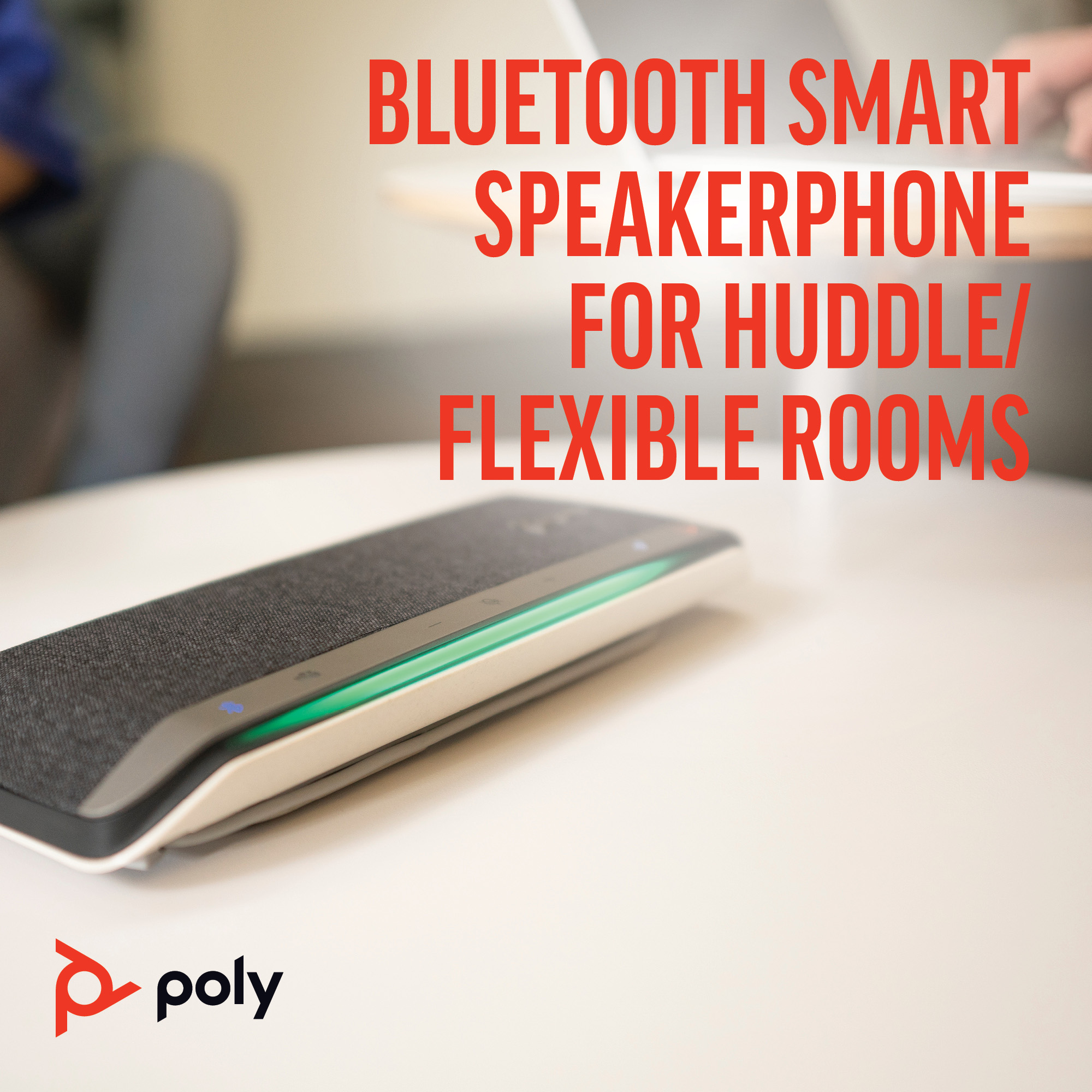 HP Poly Sync 40+ Microsoft Teams Certified USB-A USB-C Speakerphone +BT700 USB-A Adapter. Product colour: Silver, Windows 