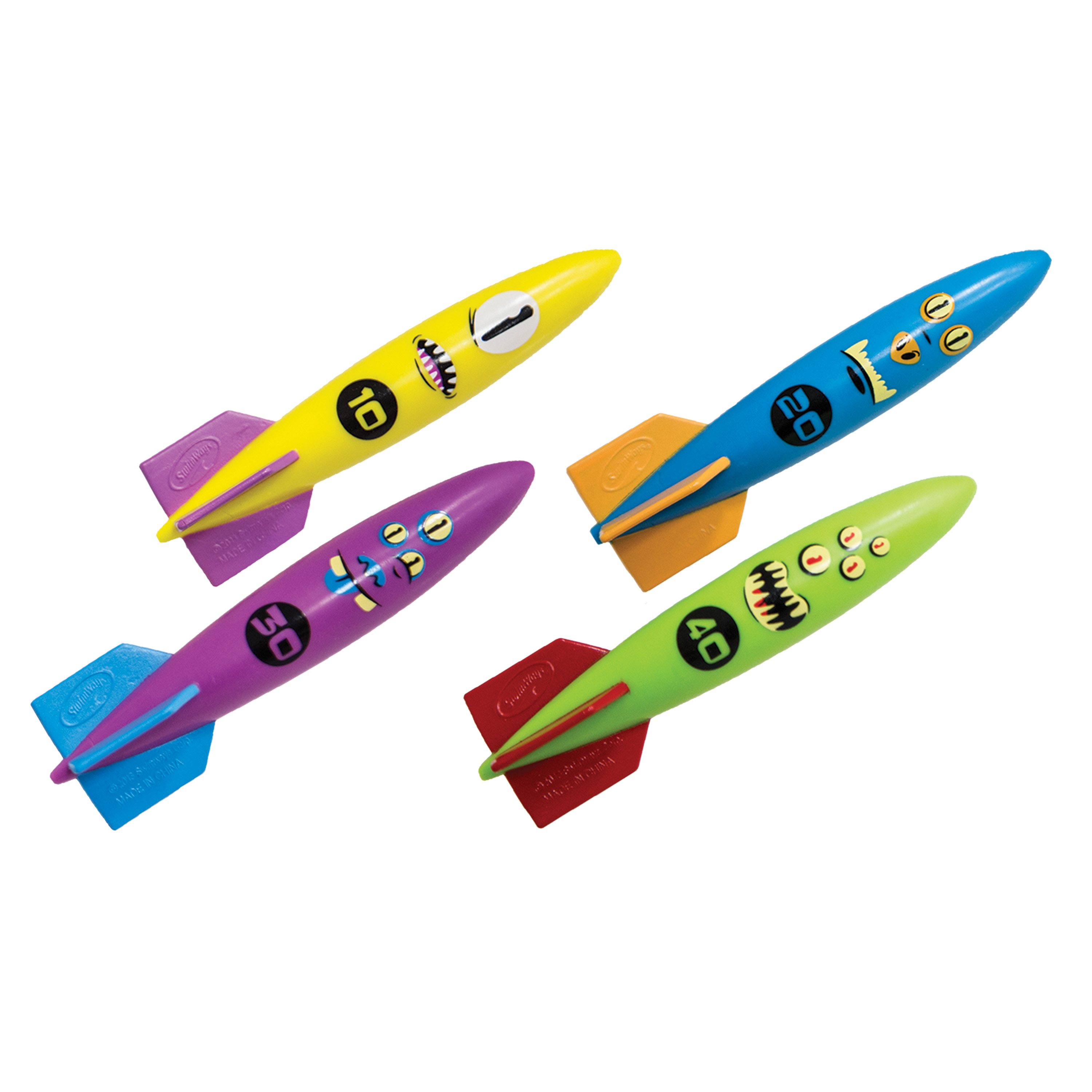 Resim SwimWays Toypedo Bandits Su Oyuncakları Seti (4 Adet)