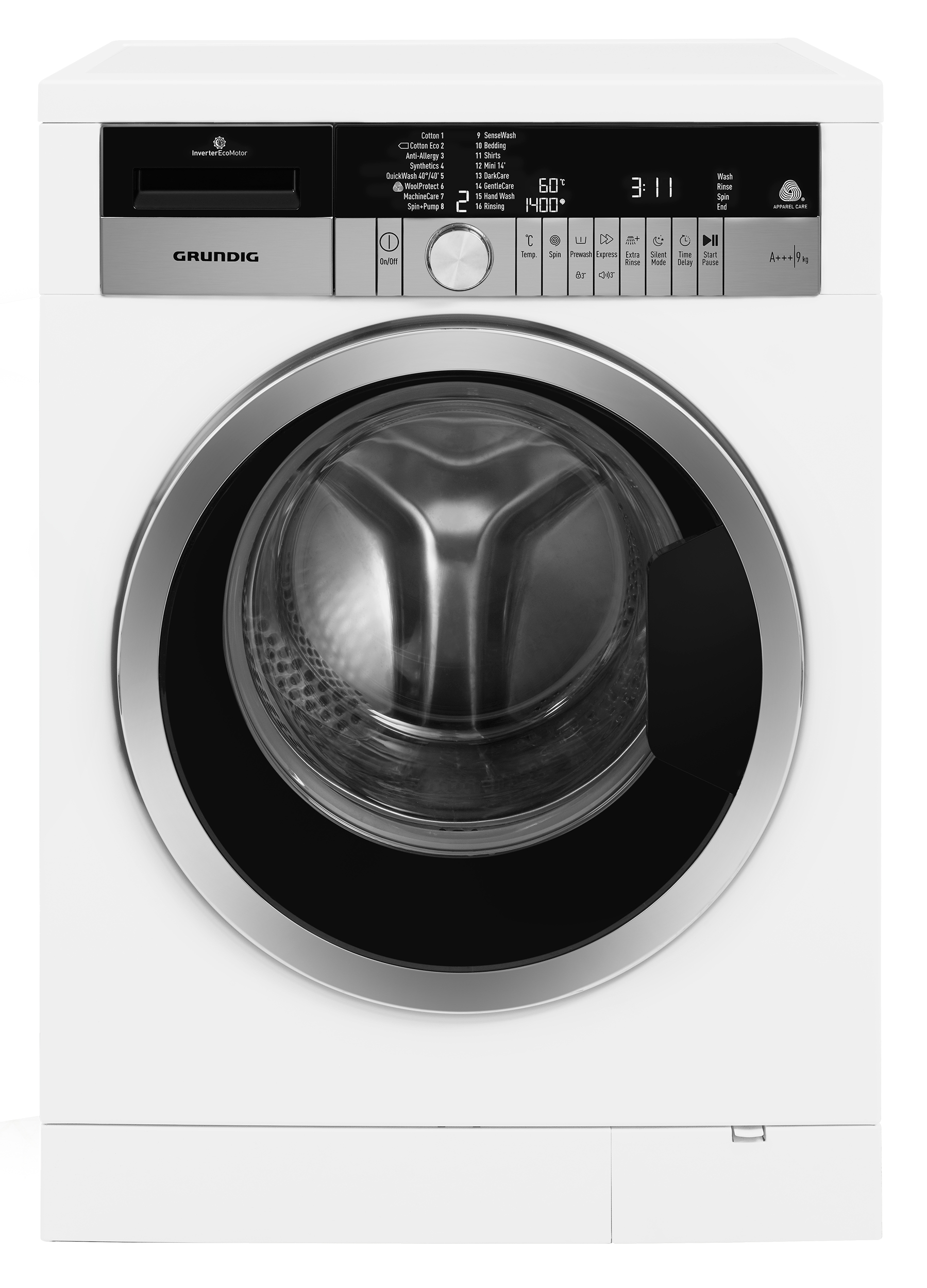 Grundig GWN49460CW washing machine Front-load – image 3